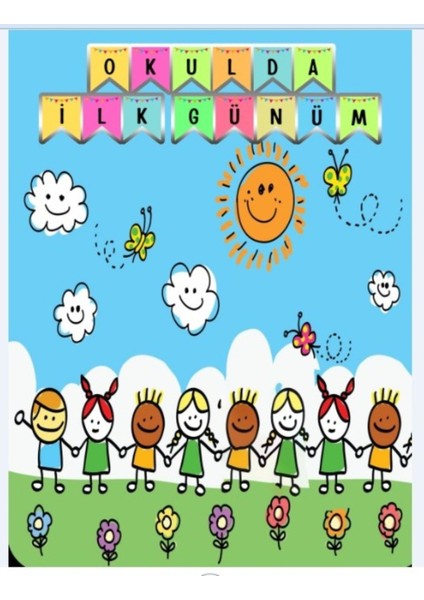 Okulumda Ilk Günüm,okul Etkinlik,arka Fon,kumaş Pano 150X200 modelleri