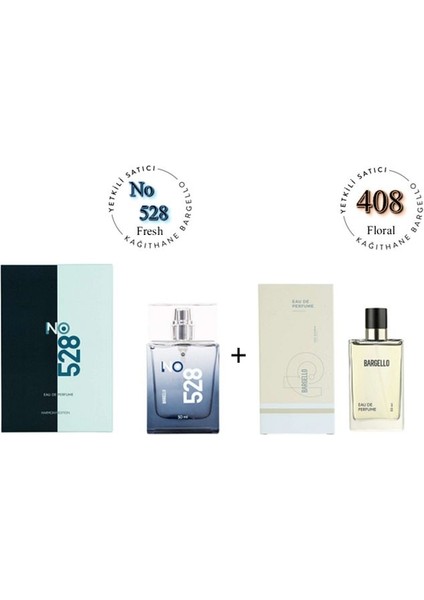 No: 528 + 408 Erkek / Kadın Parfüm EDP 50 ml Fresh / Floral - MNMS50NO528408
