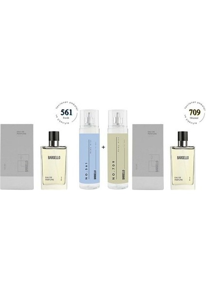 561+709 Edp 100 ml NO:561 + NO:709 Edt Body Mist