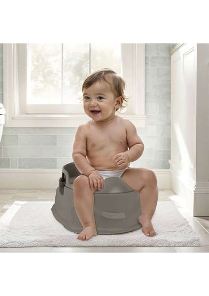7184 Lazımlık Adaptör Basamak Stone Gray -Dolu Oyuncak