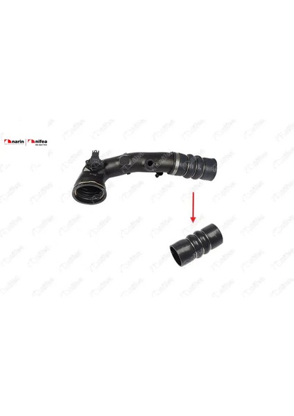 Turbo Hortumu Plastik Boru Hariç 535/X5/X6 3.0