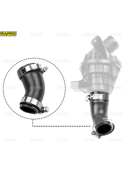 Turbo Hortumu Silikon Bıpper-Nemo 1.4hdı