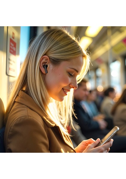 Amazsound Luxe Enc Teknolojili Kulak Içi Bluetooth kulaklık V5. 4