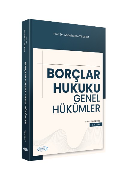 Borçlar Hukuku Genel Hükümler 16. Baskı