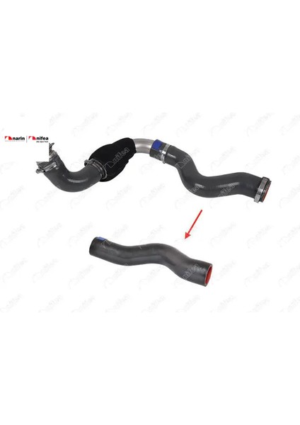 Turbo Hortumu Büyük Metal Boru Hariç Trafıc 2.5 Dc