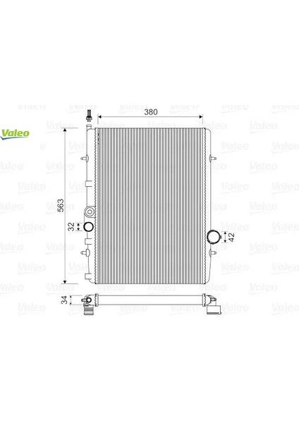 Motor Su Radyatörü 206 Gtı EW10J4 2.0 16V