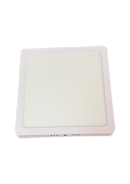 SENKRON2004 Kare 20W Sıvaüstü LED Panel Sarı Işık 3000K 1400LM Beyaz Metal Gövde 20,4cm genişlik fiyatları