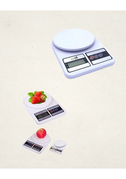 10 kg Kapasiteli LCD Ekranlı Dijital Mutfak Tartıs fırsatları