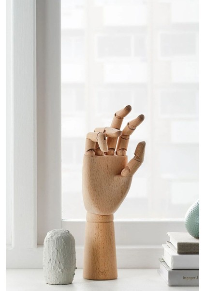 El Şekilli Ahşap Takı Askısı, 30cm, Şık ve Kullanışlı Depolama Çözümü fiyatları