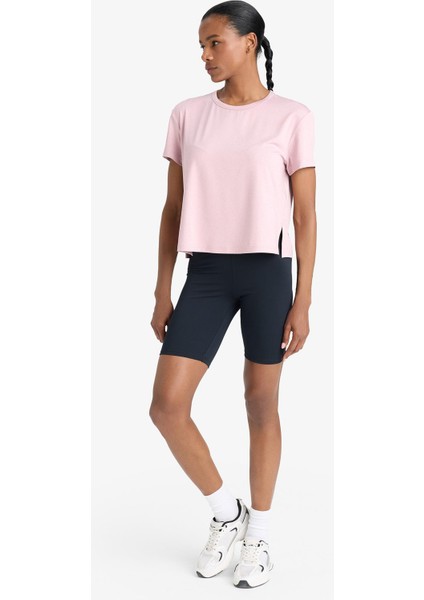 Fit Bisiklet Yaka Sporcu Kısa Kollu Tişört E2540AX25SM modelleri