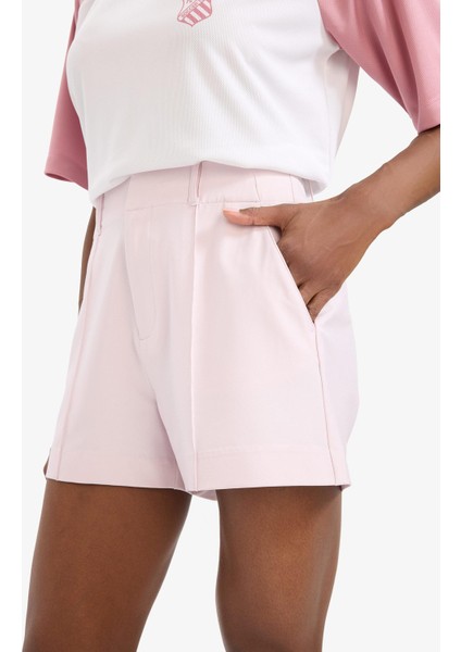 Fit Standart Fit Dokuma Şort E2543AX25SM