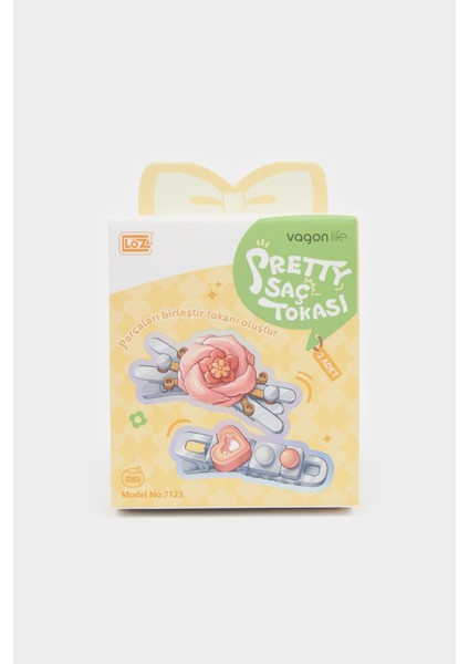 Kız Çocuk 2'li Çiçekli Saç Tokası F1682A8NS fiyatları