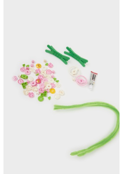 Kız Çocuk 2'li Çiçekli Saç Tokası F1685A8NS fırsatları