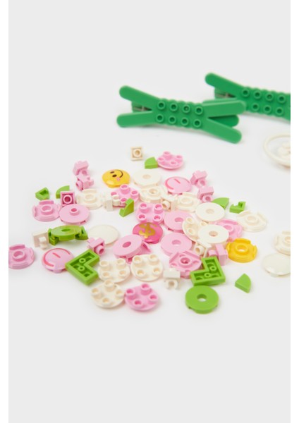 Kız Çocuk 2'li Çiçekli Saç Tokası F1685A8NS indirimleri