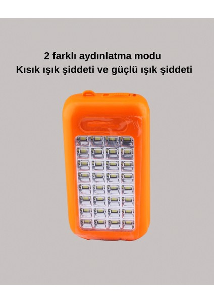 Güneş Paneli Destekli Powerbank ve LED Işıldak – 10000 Mah, Çift Usb, Outdoor Kullanım Için