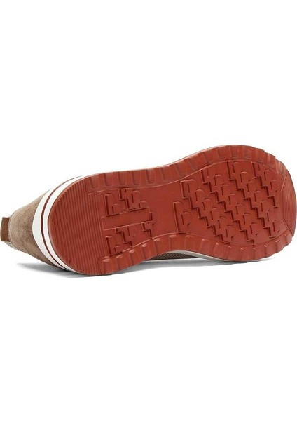 Erkek Vizon Kalın Tabanlı Sneaker