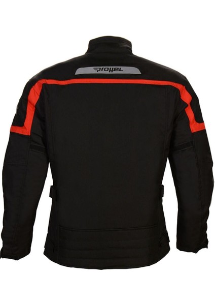 Asura Motosiklet Montu Siyah Kırmızı CE Sertifikalı Koruma ve Nefes Alabilir Kumaş fiyatları