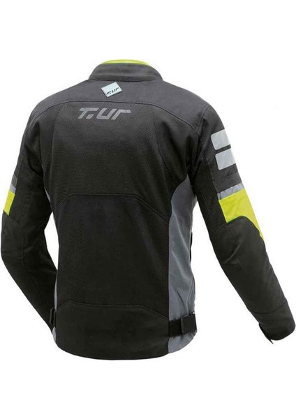 ETNA HYDROSCUD TOURING CEKET GRİ NEON SARI fiyatları