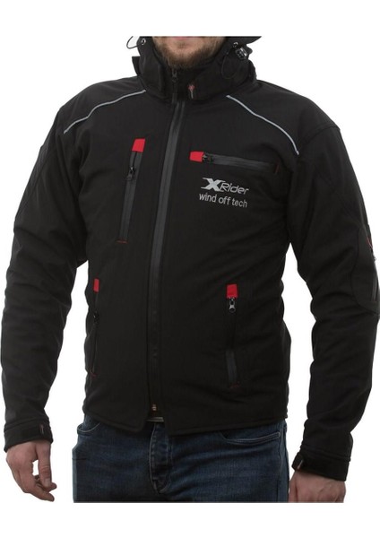 1084 Babil Softshell Korumali Motosiklet Montu