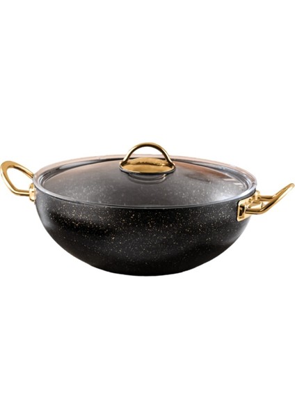 28 cm Kapaklı Wok Tencere 4 Lt fiyatları