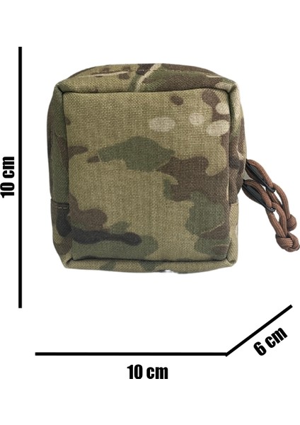 Molle Sistem Küçük Boy Genel Maksat Cebi Hücum Yeleği Uyumlu Organizerli