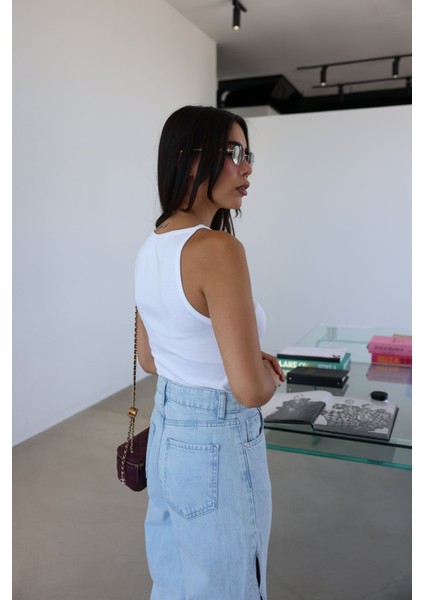 Halter Yaka Ince Fitilli Atlet modelleri