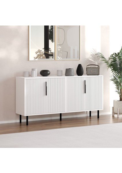 Clara 150CM Konsol, Çok Amaçlı Dolap, Kitaplık, Ayakkabılık, fiyatları