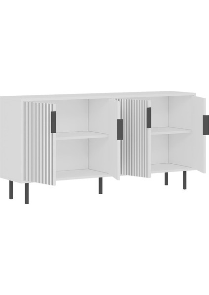 Clara 150CM Konsol, Çok Amaçlı Dolap, Kitaplık, Ayakkabılık, fırsatları