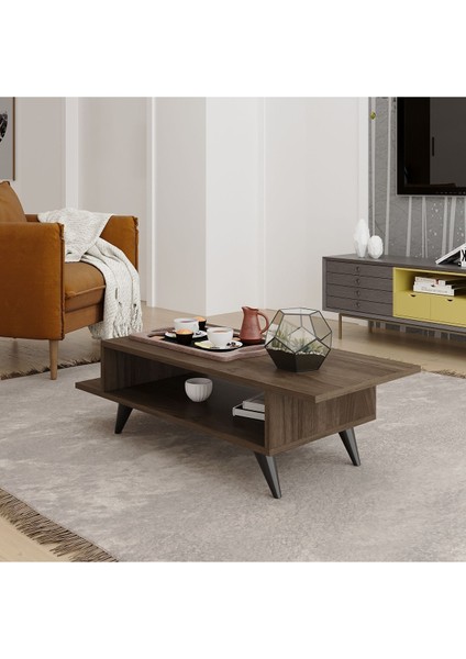 Dream 105CM Ceviz Orta Zigon Sehpa fiyatları
