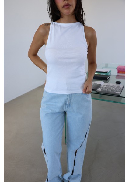 Halter Yaka Ince Fitilli Atlet fiyatları