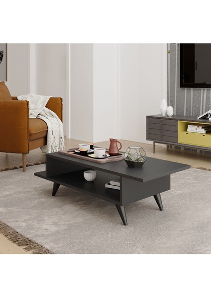 Dream 105CM Antrasit Orta Zigon Sehpa fiyatları