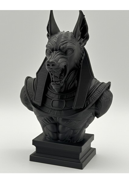 Anubis Büstü 10 cm -Antik Mısır Sanatı modelleri