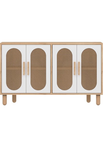 Siena Hazeran 120CM Konsol, Çok Amaçlı Dolap, Ayakkabılık, Kahve Köşesi, Kitaplık, Tv Sehpası modelleri