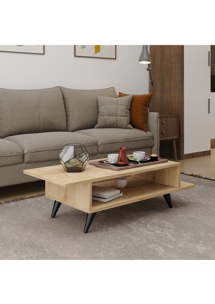 Dream 105CM Meşe Orta Zigon Sehpa