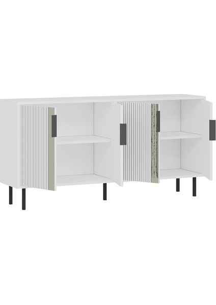 Caresa 150CM Konsol,tv Sehpası, Tv Ünitesi, Kahve Köşesi, Banyo Dolabı, Çok Amaçlı Dolap indirimleri