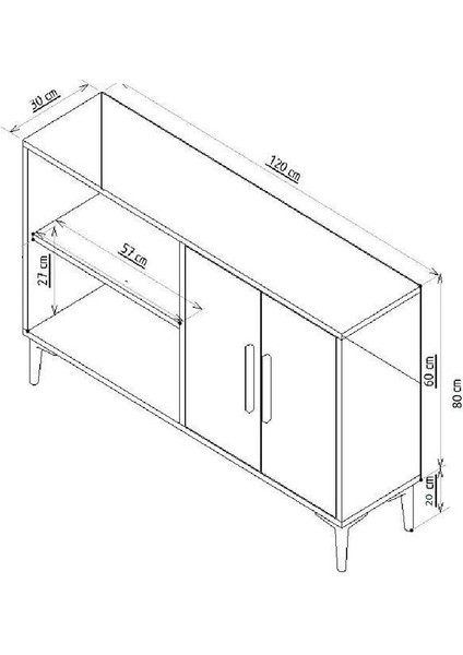 Ansel Konsol,tv Ünitesi,tv Dolabı,çok Amaçlı Dolap indirimleri