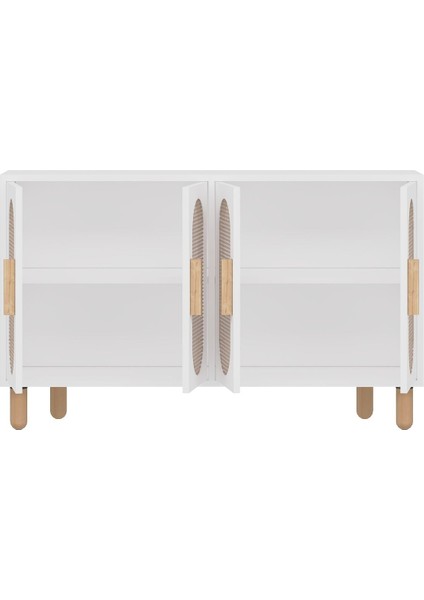 Siena Hazeran 120CM Konsol, Çok Amaçlı Dolap, Ayakkabılık, Kahve Köşesi, Kitaplık, Tv Sehpası fırsatları