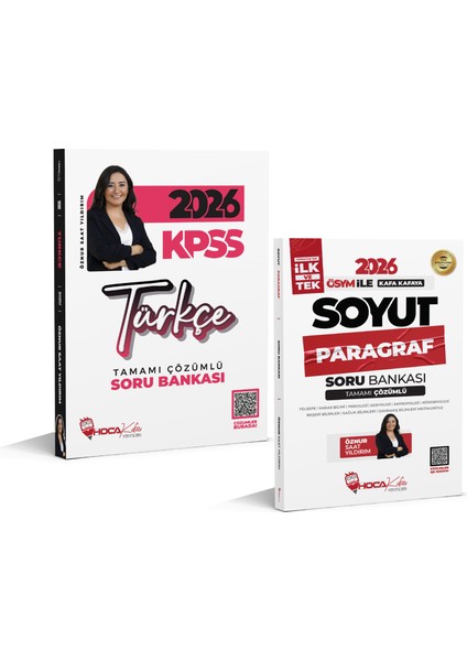 2026 Kpss Türkçe Soru Bankası- Soyut Paragraf Soru Bankası 2 Li Set