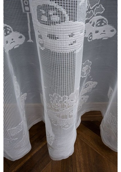 Çocuk Odası Araba Modeli 3 Kat Pileli Tül Perde modelleri