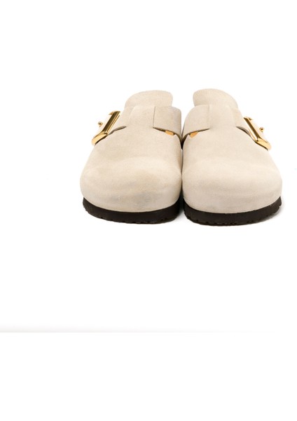 Kadın Terlik 17D5 Frau Velour-S Cappuccino (Taupe) modelleri