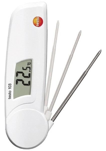 Testo 103 Katlanır Problu Termometre (Çok Hassas)