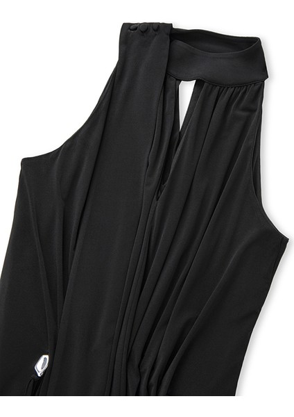 Fularlı Ayarlanabilir Bel Elbise IW6250002139001 fiyatları