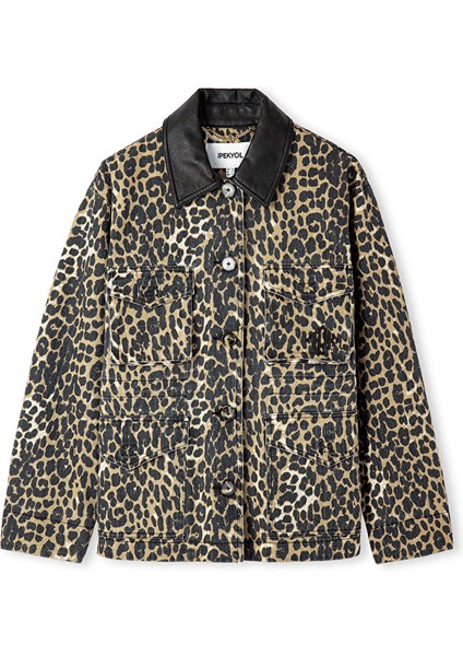 Leopar Desen Non Denim Mont IW6250012024003 indirimleri