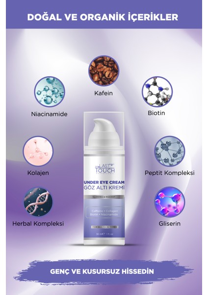 Göz Altı, Torbalanma, Koyu Halka ve Göz Çevresi Kremi 30 ml