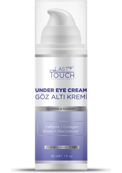 Göz Altı, Torbalanma, Koyu Halka ve Göz Çevresi Kremi 30 ml