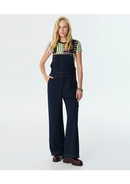 Denim Görünümlü Wıde Leg Tulum TW6250014005015 fiyatları