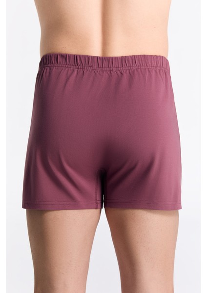 Gots Sertifikalı Organik Pamuk Erkek Boxer Şort Iç Çamaşırı