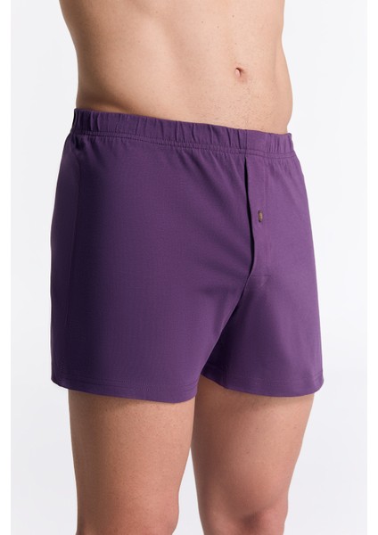 Gots Sertifikalı Organik Pamuk Erkek Boxer Şort Iç Çamaşırı