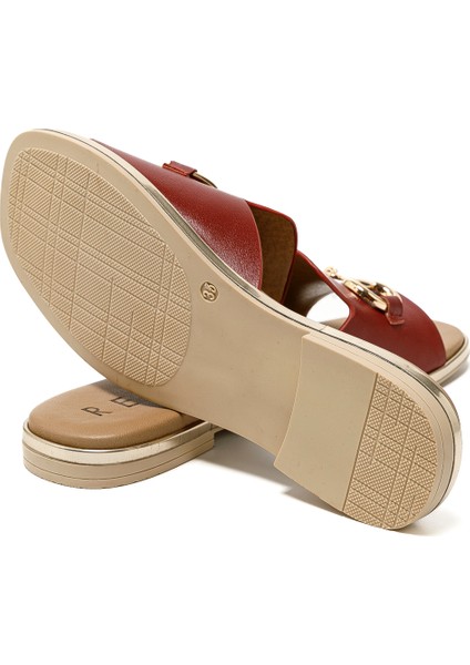 Kadın Terlik 71119-E5 Repo Bordeaux