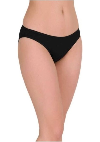 Kit Iç Giyim Berrak 4'lü Pamuklu ve Likralı Kadın Bikini Külot